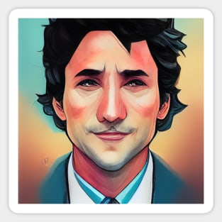 Justin Trudeau | Comics style Sticker